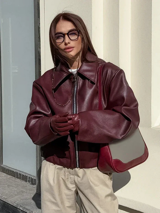 Veste Courte Design Classique pour Femme