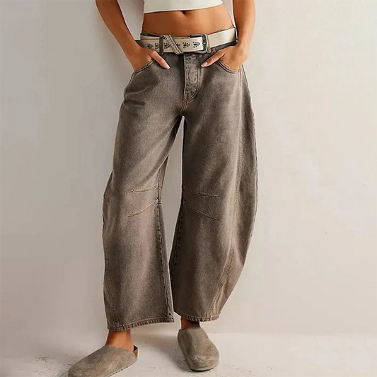 Jean Coupe Flatteuse Taille Ajustée pour Femme