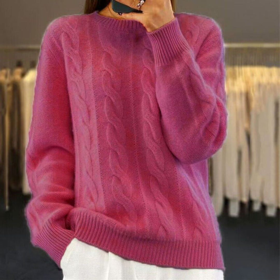 Pull Tricot Raffiné Coupe Sophistiquée pour Femme