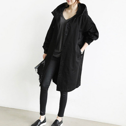 Trench-Coat Coupe-Vent Imperméable pour Femme