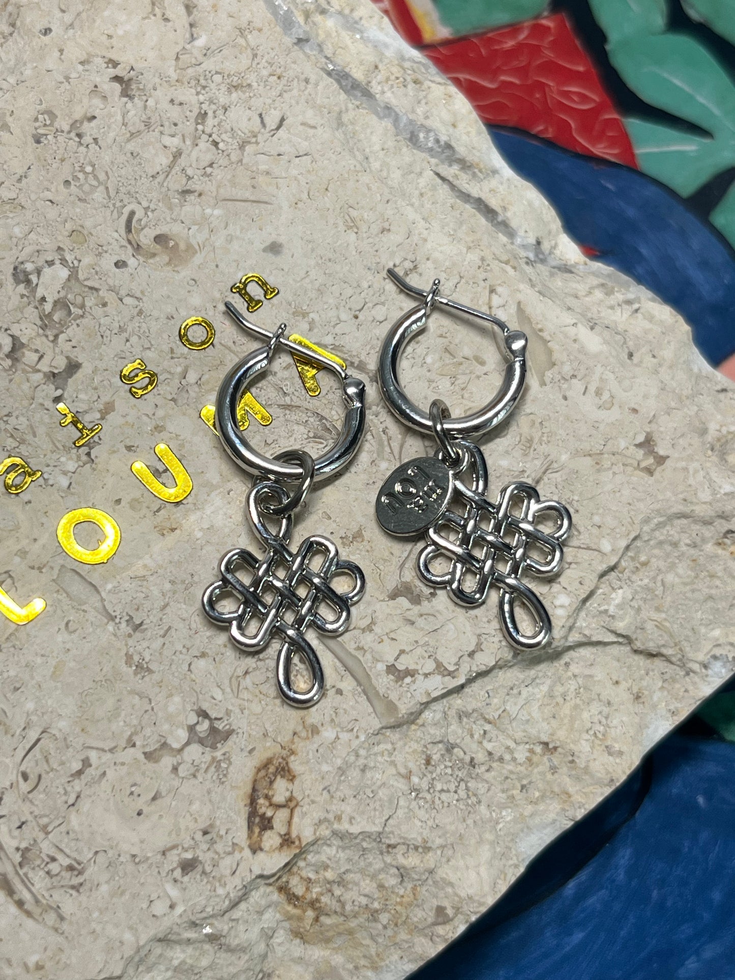 | Fortune | Earrings - Infinite knot -