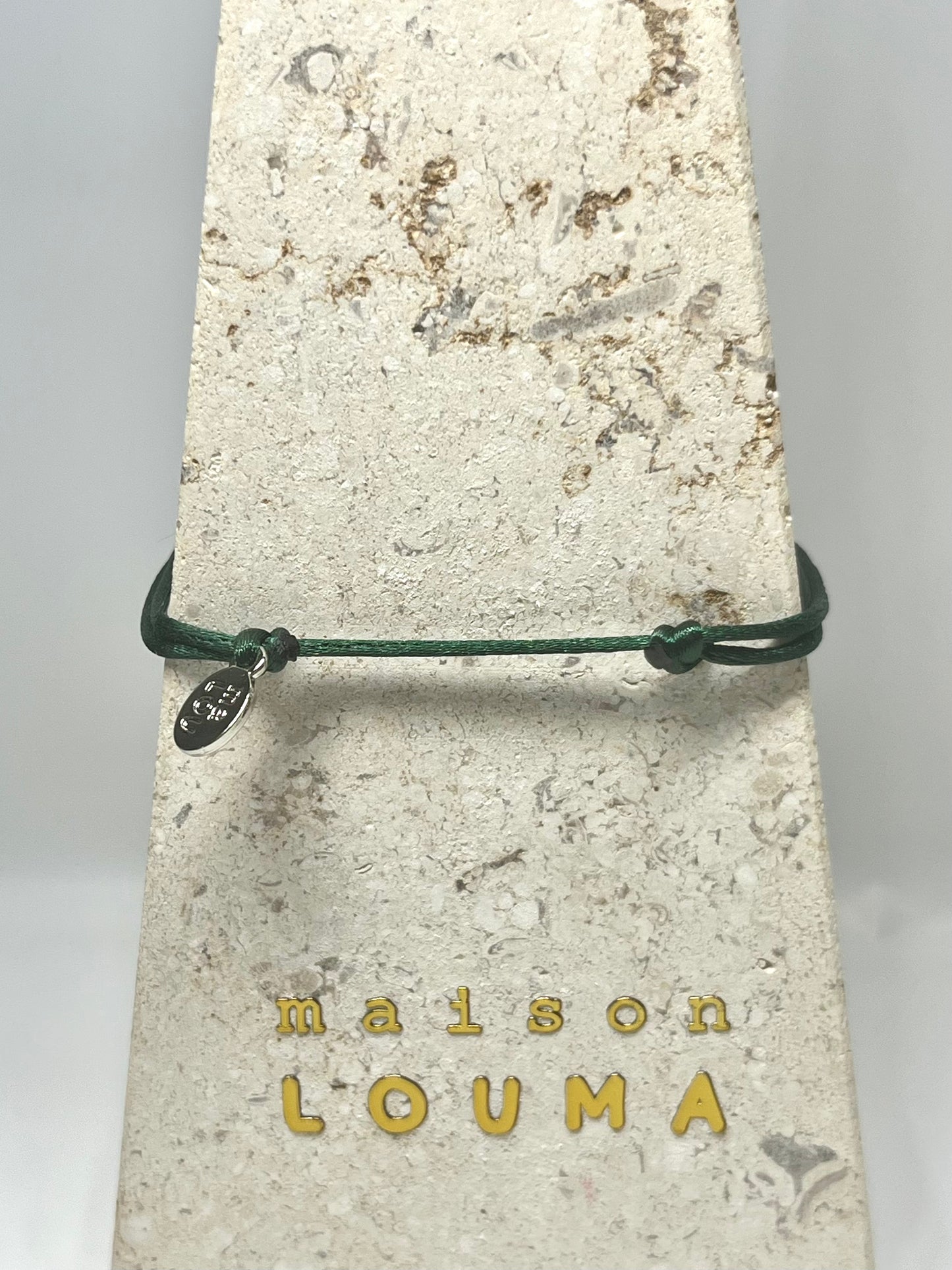 | Lucky | Bracelet - Jade big old coin -