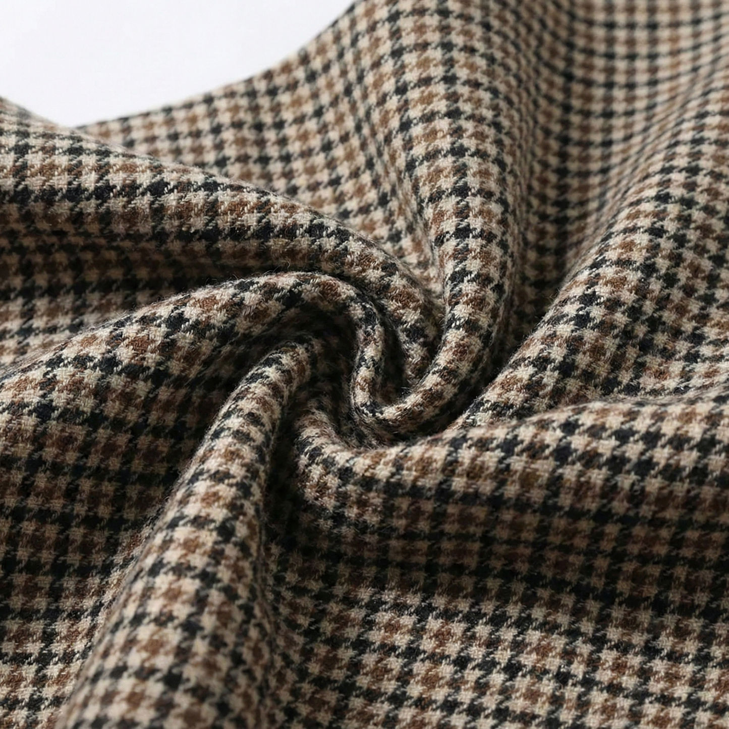 Manteau à Carreaux Double Boutonnage pour Femme
