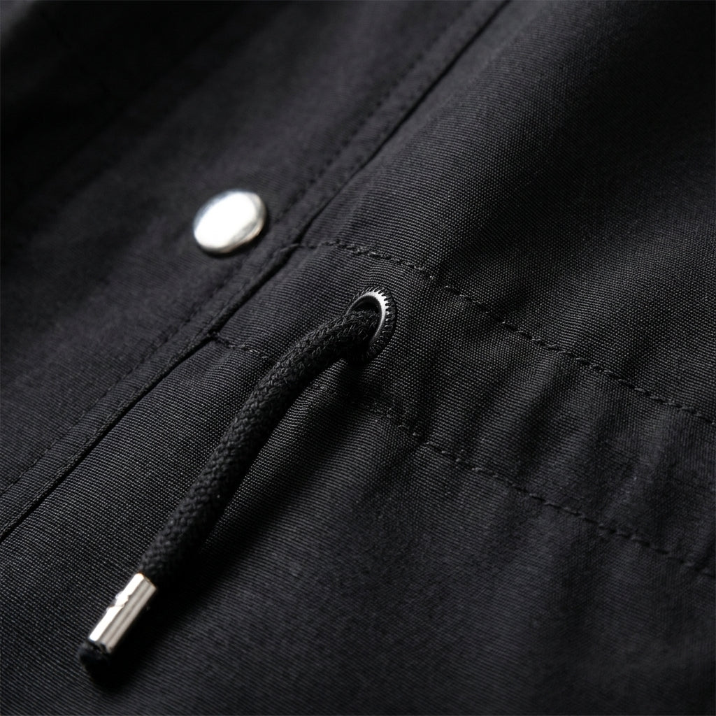 Veste Zippée Taille à Cordon pour Femme