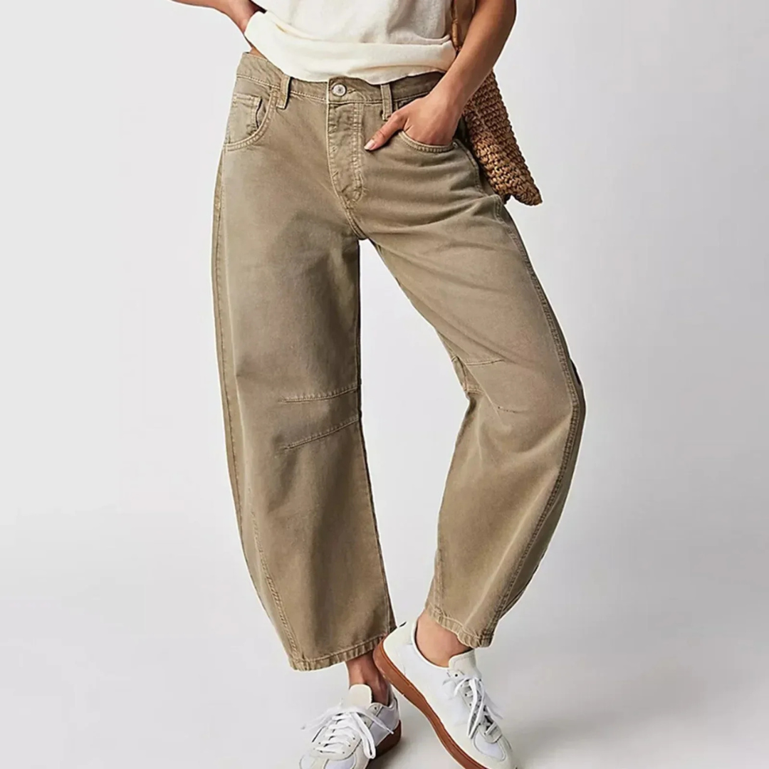Jean Coupe Flatteuse Taille Ajustée pour Femme