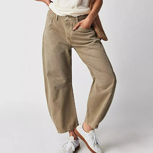 Jean Coupe Flatteuse Taille Ajustée pour Femme