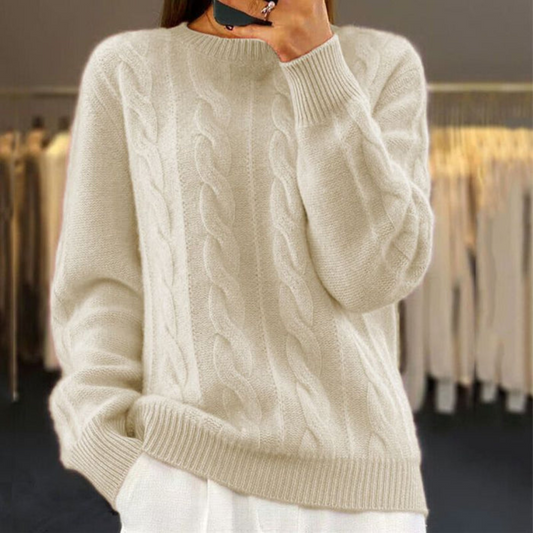 Pull Tricot Raffiné Coupe Sophistiquée pour Femme