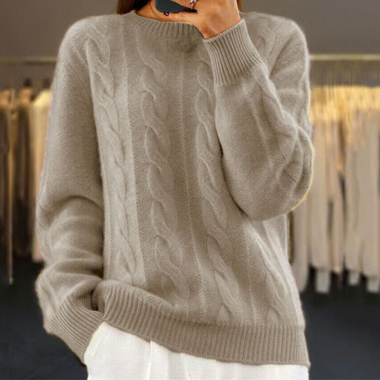 Pull Tricot Raffiné Coupe Sophistiquée pour Femme