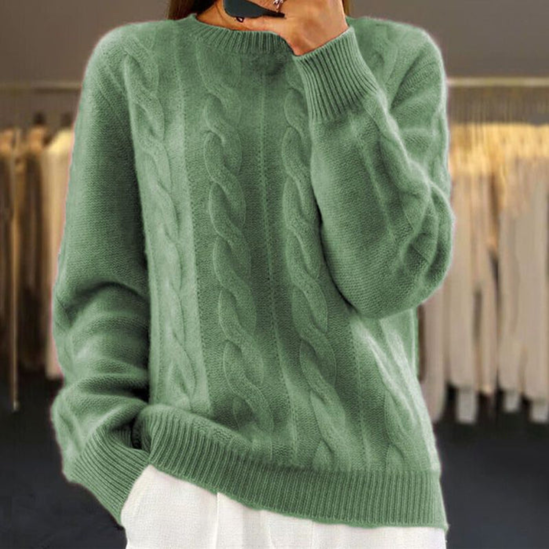 Pull Tricot Raffiné Coupe Sophistiquée pour Femme