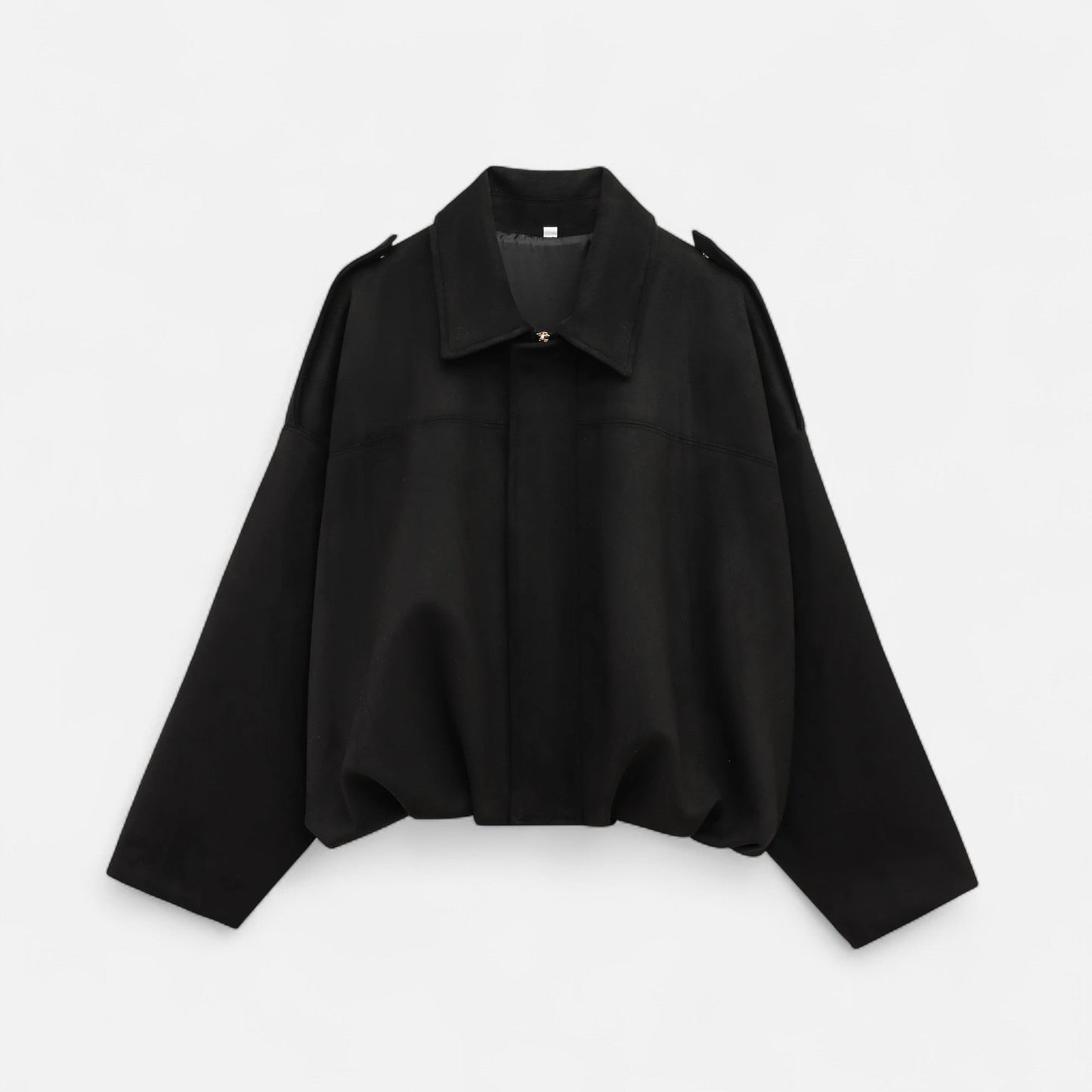 Blouson en Suédine Col Revers Zippé pour Femme