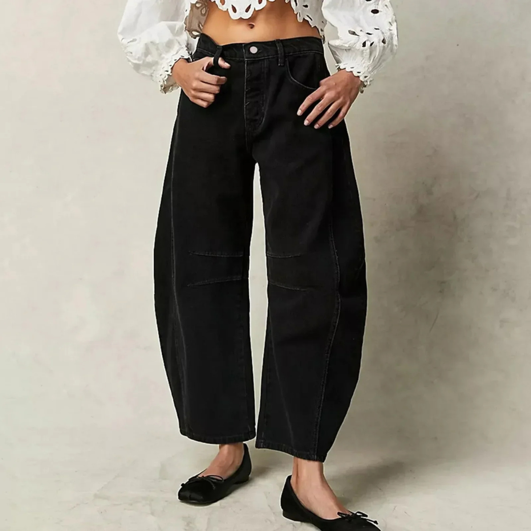Jean Coupe Flatteuse Taille Ajustée pour Femme