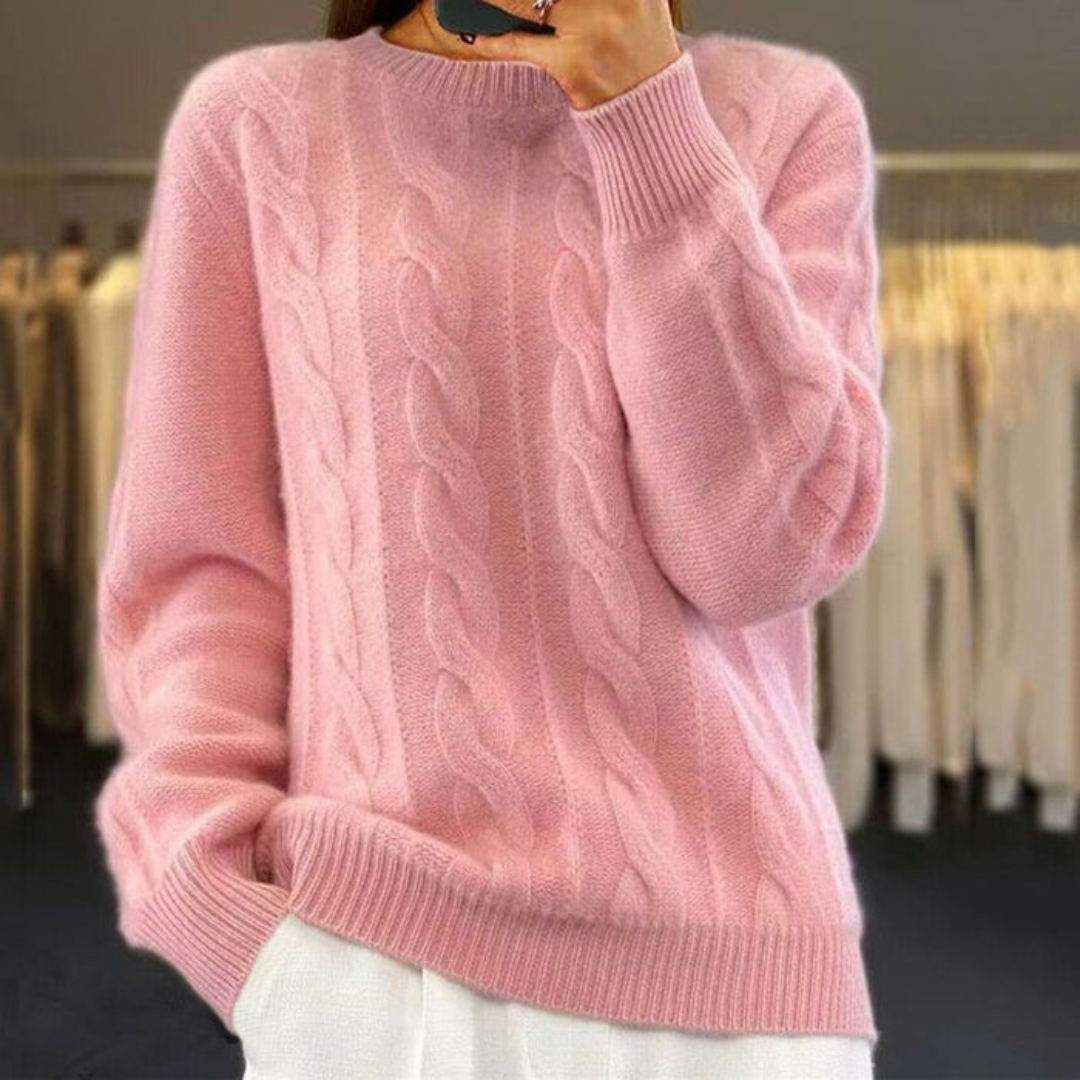 Pull Tricot Raffiné Coupe Sophistiquée pour Femme