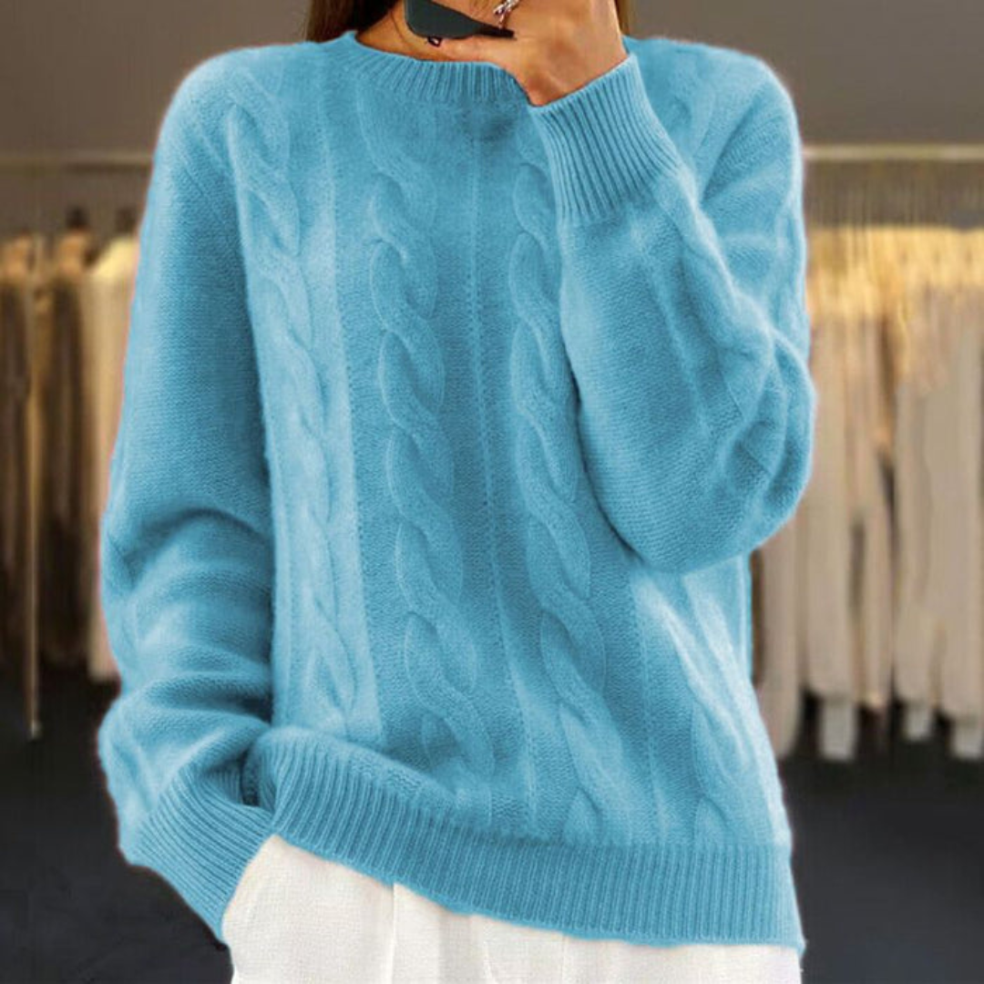 Pull Tricot Raffiné Coupe Sophistiquée pour Femme