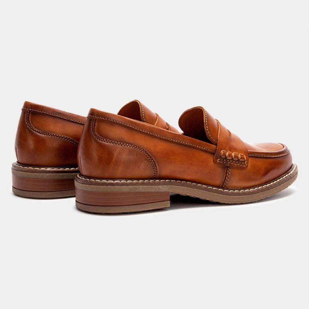 Mocassins Orthopédiques en Cuir Semelle Confort pour Femme