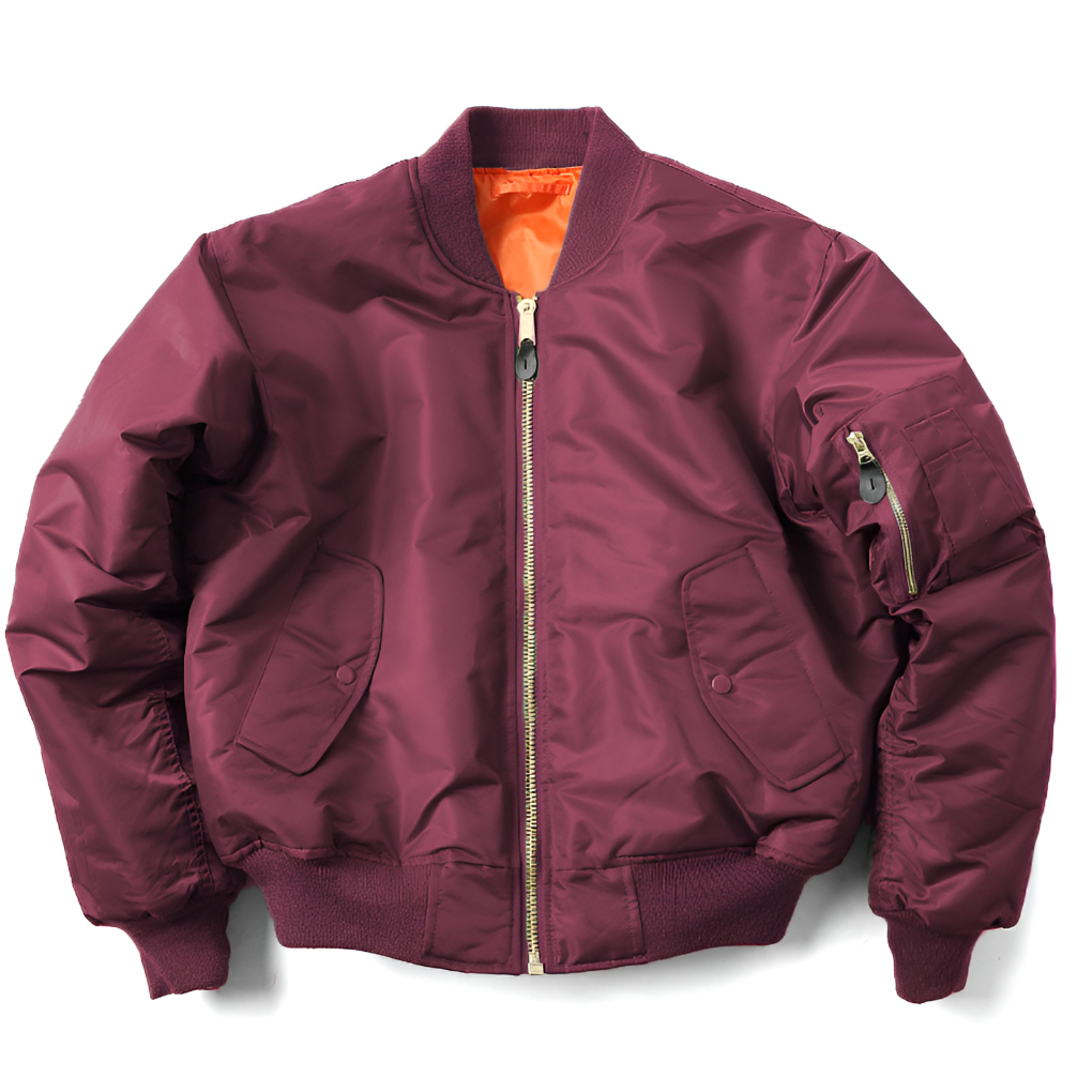 Blouson Bombardier Finitions Côtelées pour Femme
