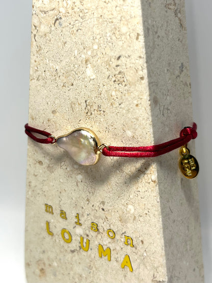 | Lucky | Bracelet - Natural pearl -