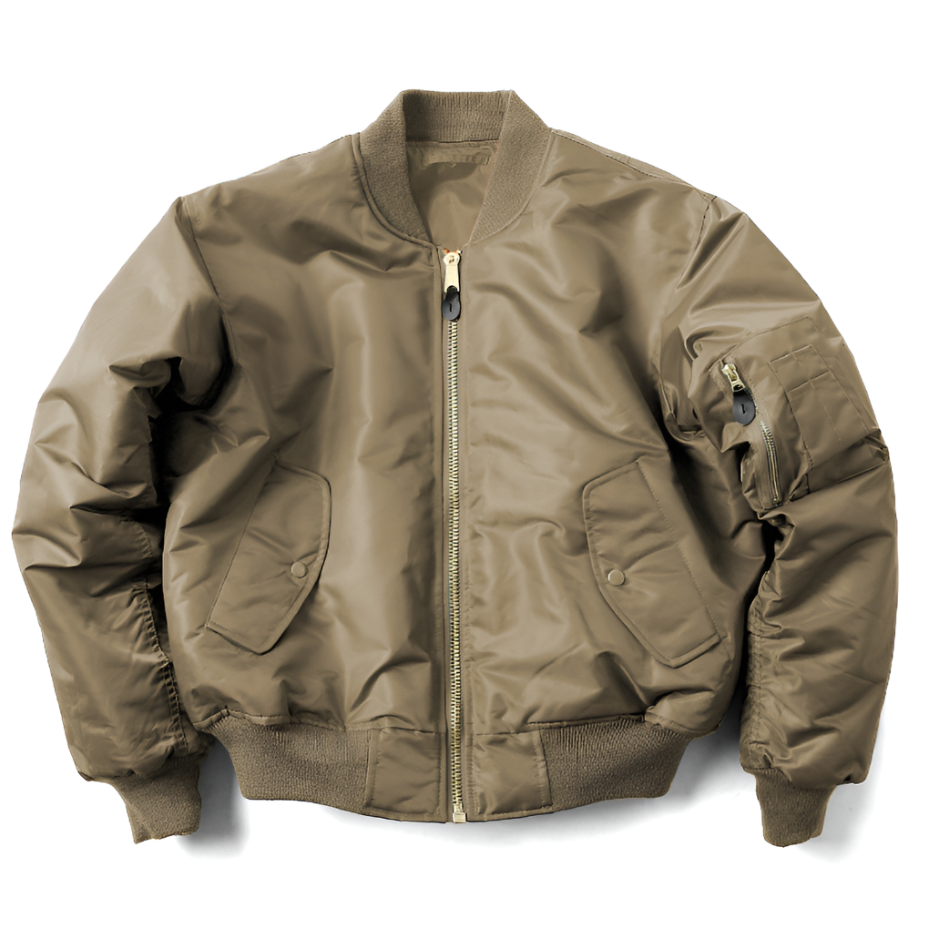 Blouson Bombardier Finitions Côtelées pour Femme