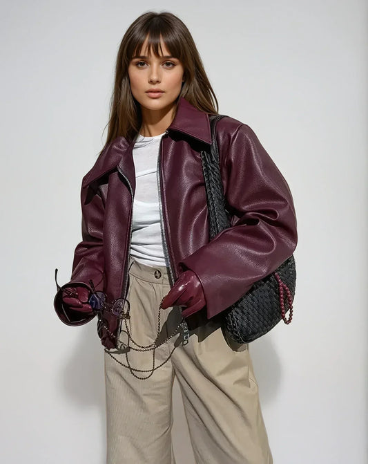 Veste Courte Design Classique pour Femme