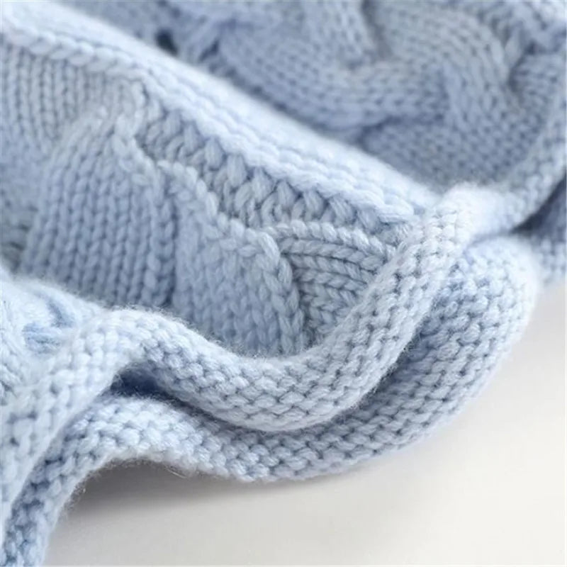 Pull Léger à Bordures Côtelées pour Femme