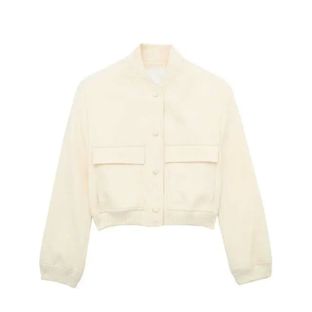 Blouson Bombardier Coupe Ample pour Femme
