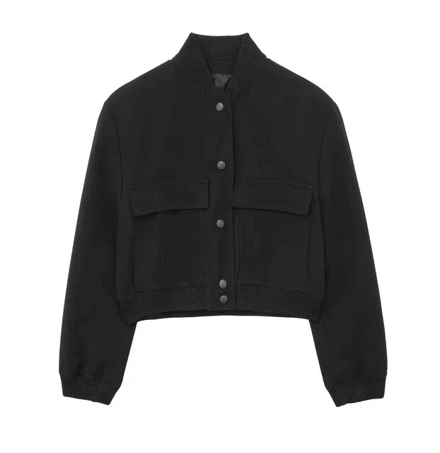 Blouson Bombardier Coupe Ample pour Femme