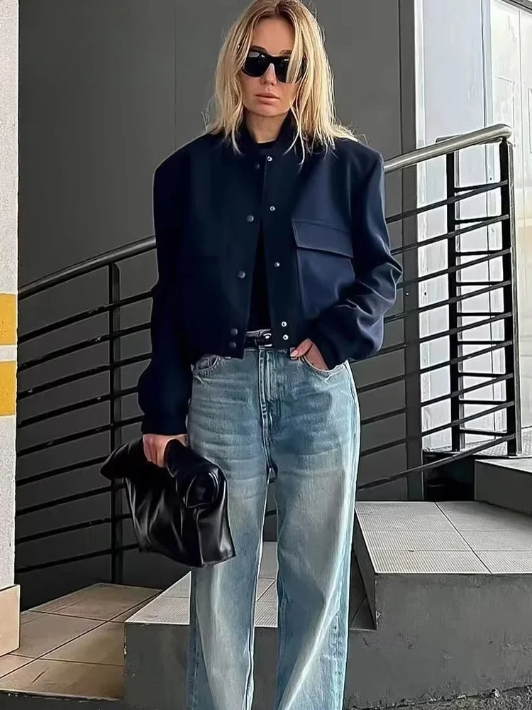Blouson Bombardier Coupe Ample pour Femme