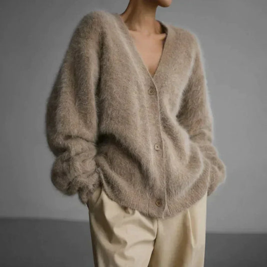 Cardigan Ultra-Doux Coupe Ample pour Femme