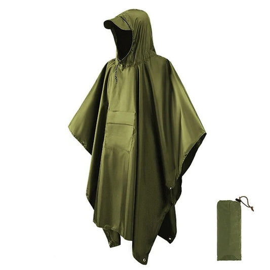 Veste Imperméable à Capuche pour Femme